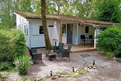 Image de Chalet au camping Le Verdoyer**** Dordogne France 4 pers. /2 chambres