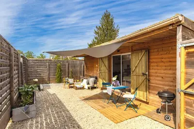 Image de Chalet au coeur des vignobles du Médoc