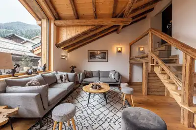 Image de Chalet \"Alouette\" avec terrasse privée, 2 balcons et Wi-Fi