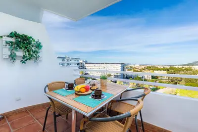 Image de Appartement \"Sweet Sea 712\" dans le port d'Alcudia avec piscine partagée et terrasses partagées