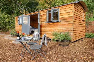 Image de Hideaway Cabin, romantic, with a garden in Thorverton