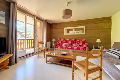 Image de Spacieux appartement 3 pièces au pied des pistes avec balcon