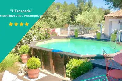 Image de L'escapade magnifique villa avec piscine