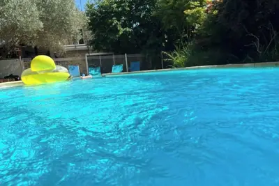 Image de Gîte cévenol avec Piscine privative et Spa