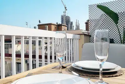 Image de Cozy loft two streets away from Sagrada Familia