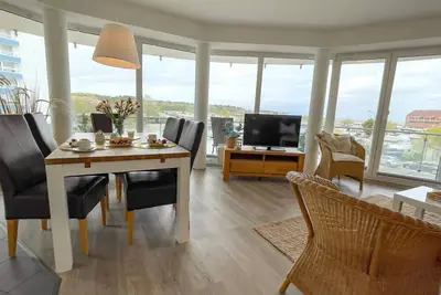 Image de Fantastic vacation apartment D1. 5 for up to 6 people with a large round balcony and