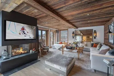 Image de Appartement spacieux avec sauna, proche pistes et commerces à Méribel Village