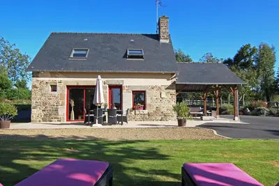 Image de Maison de vacances paisible en Normandie avec terrasse, ping-pong, proche commerces et activités