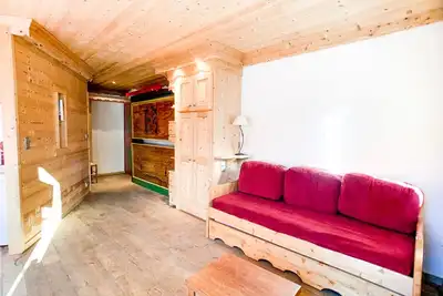 Image de Studio lumineux rénové - Pieds des pistes - Balcon Sud