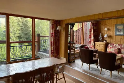 Image de Duplex spacieux aux Arcs 1800 · Ski aux pieds · Balcon · 4 chambres · Wifi gratuit