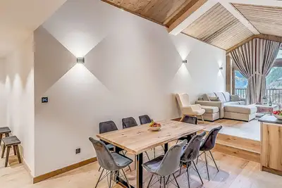 Image de Appartement Cosy 8 Pers avec Balcon et Wifi à Champagny - Proche des Pistes