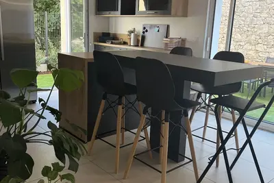 Image de Idéal famille et travail duplex 3 ch proche plage
