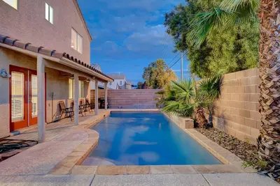Image de New Beautiful Vacation House with 4bd and a Pool near Vegas strip