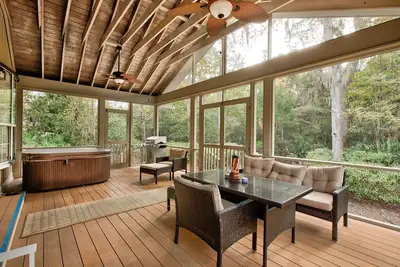 Image de Perfect Family Retreat in Sea Palms Golf Resort w/ Hottub, 5 bikes, pet friendly