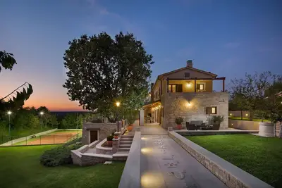 Image de Villa Vlastelini I near Labin with large garden for families