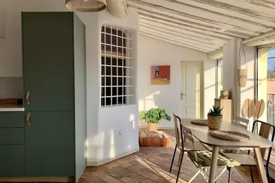 Image de Magnifique appart terrasse et vue sur les toits