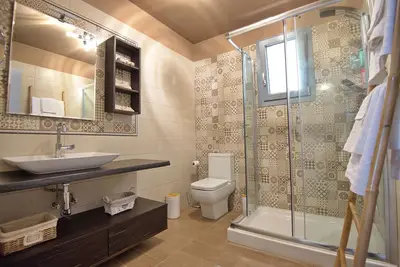 Enjoy the private pool at fully equipped, modern beach house.