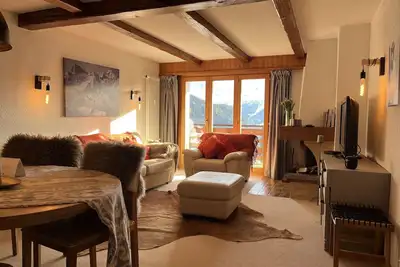 Image de Cozy Verbier flat in front of ski lift with fantastic mountain view!