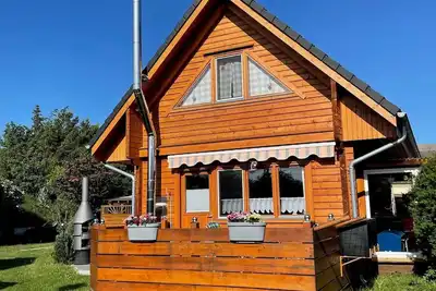Image de Ideal fĂĽr die Kleine Familie mit Zwei Kindern \"blockhaus - de lĂĽt Holt Hus\"
