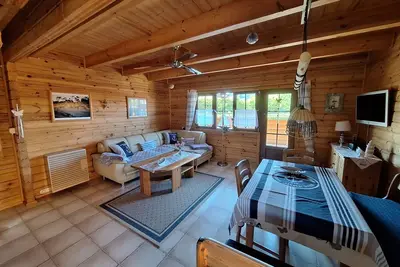 Image de Gepflegtes und Liebevoll Eingerichtetes Blockhaus \"fjord\" mit Eigener Terrasse