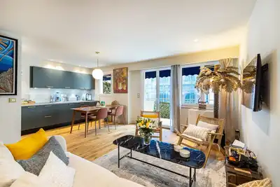 Image de Lovely 2-bed 2-baths with large terrace near beach