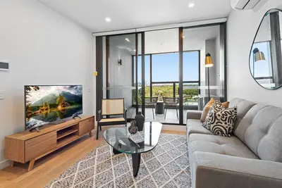Image de Stunning 1-Bed with City Views and Amenities