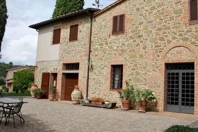 Image de Appartement dans une maison de vacances avec climatisation, Wifi, piscine, Tv, terrasse, parking