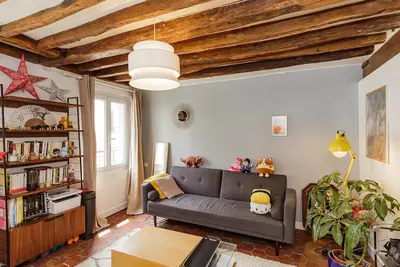 Image de Joli Et Lumineux 40 M² Pour 2 Proche Belleville