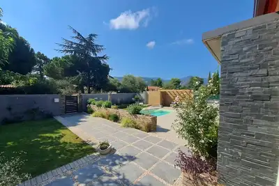 Image de Belle villa avec piscine vue montagne à Argeles/mer