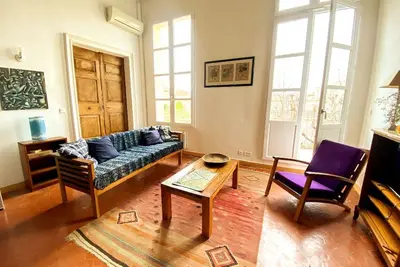Image de Duplex avec terrasse dans un bel hôtel particulier