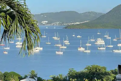Image de magnifique vue mer pour ce lodge situé a sainte Anne