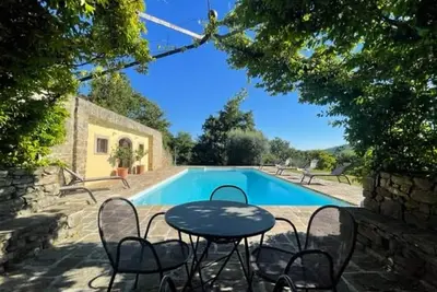 Exquisitely restored pool villa, spacious, v. private yet steps frm local village