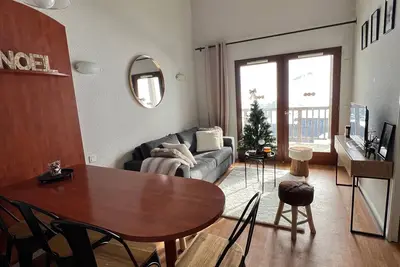 Image de Appartement 2 chambres La Mongie, 7 personnes, piscine, vue sur pistes