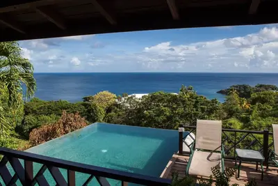 Private Infinity Pool Overlooking the Ocean