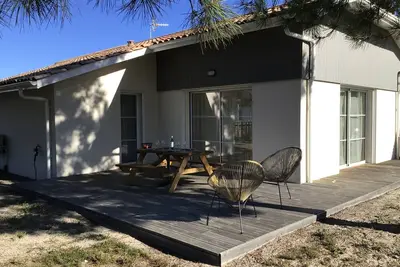 Image de Maison 3 chambres 800m plages Mimizan-Plage