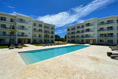 Image de Studio in beachfront resort with gym/tennis/basket/spa/restaurant etc.