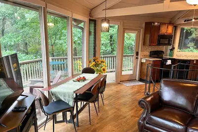 Chalet 141 - Peaceful wooded views, cozy interiors, plus wifi!