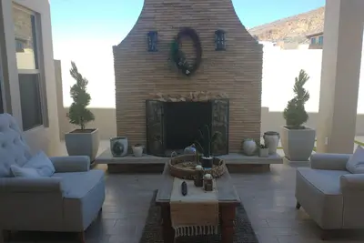 Beautiful house steps from one of the most beautiful beaches in Baja.