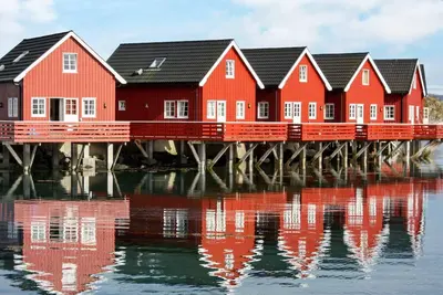 Image de Maison de vacances pour 6 a Brekstad-By Traum