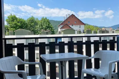 Image de Studio cabine rénové 4 pers. proche centre avec balcon et cuisine équipée