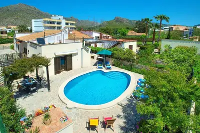 Image de Lovely Puerto Pollensa Villa | Short Walk to Beach | Villa Tomeu | Siller