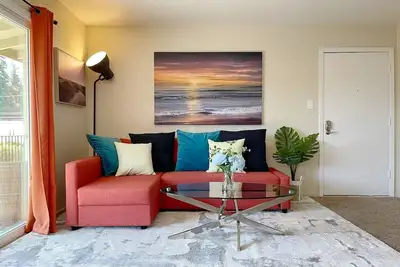 Image de Cozy And Private 2B1b Apartment Near Google