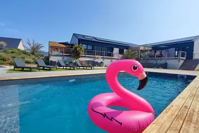 Image de Proche Mer - Gîte Kerzoé 4 personnes - piscine et spa privatif