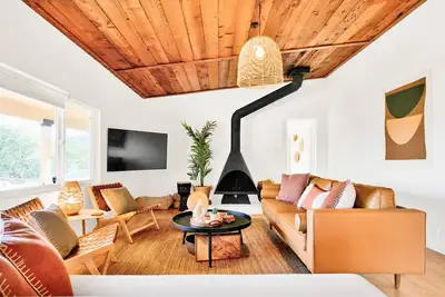 Image de Private Joshua Tree Oasis with Jacuzzi, Yoga Sanctuary, Fire Pit, pet friendly