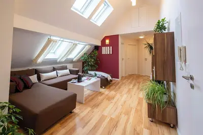 Image de Modern, comfortable vacation apartment with terrace, on the Main Valley cycle path