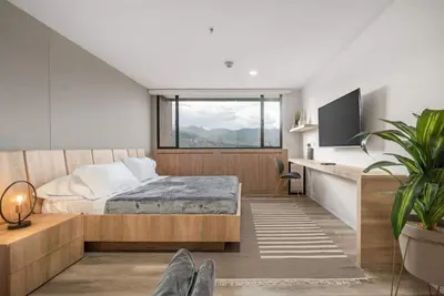 Image de Go Living 1019 · LLuxury loft withAC near Milla de Oro with coworking
