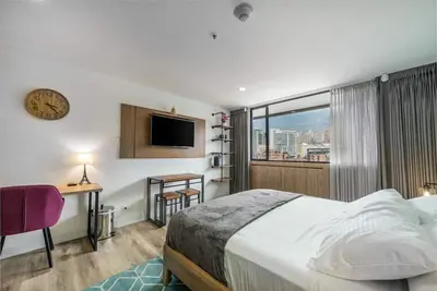 Image de Go Living 1407 · 14th floor Modern Loft El Poblado Ac and co-work