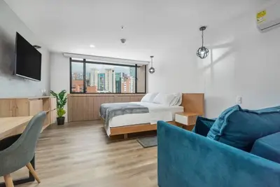 Image de Go Living 1205 · Modern loft with kitchenette, Ac, Gym and co-work