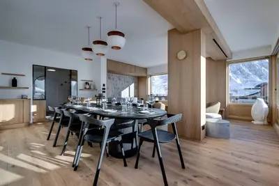 Appartement rénové, lumineux avec terrasse, à deux pas des pistes à Tignes le Lac