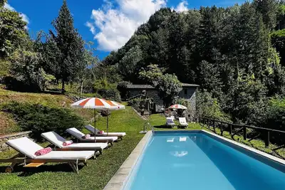 Image de Country House \/ Farm House Ă Sillicagnana avec 3 chambres Ă coucher, 7 couchages